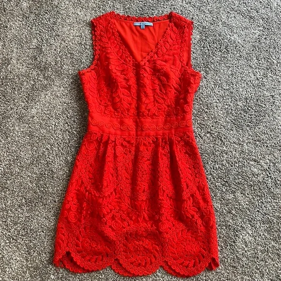 Antonio Melani Dresses | Antonio Melani Red Lace Dress. Ladies Size 2. Excellent Condition | Color: Red | Size: 2 | Tlbpmom's Closet Antonio Melani Dresses | Antonio Melani Red Lace Dress. Ladies Size 2. Excellent Condition | Color: Red | Size: 2 | Tlbpmom's Closet
